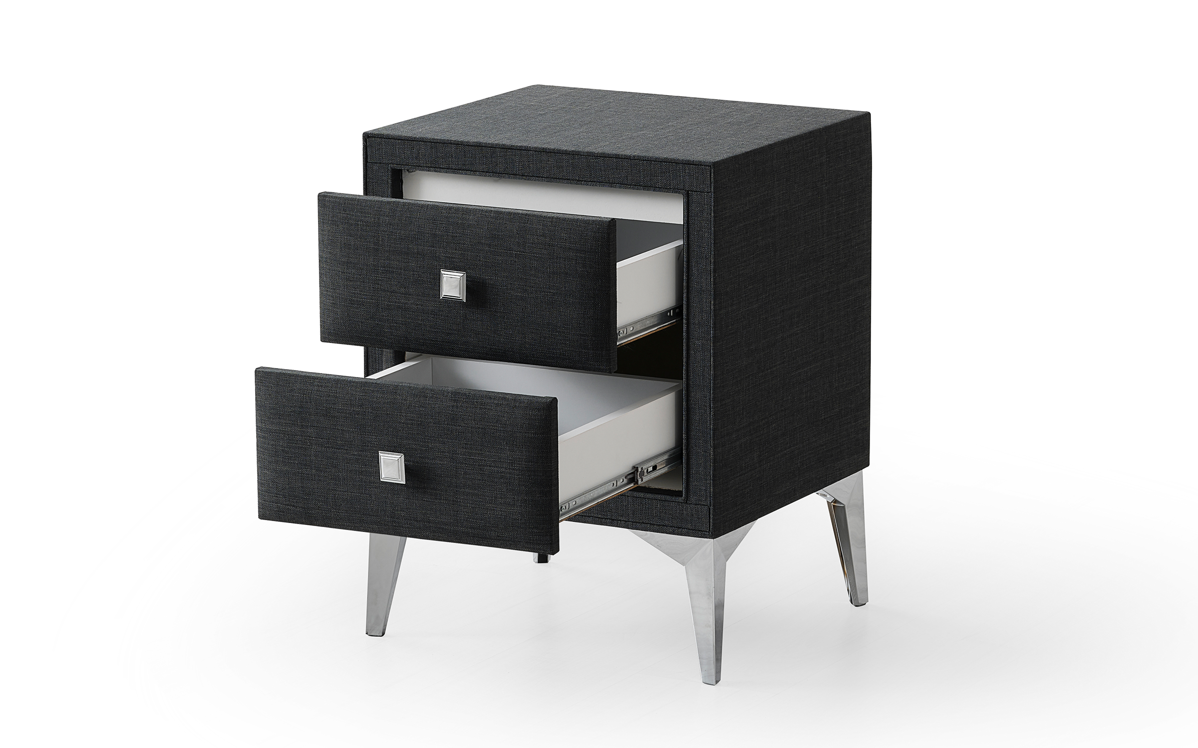 Nightstand Alfino, anthracite  2